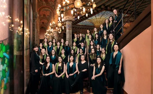 Cor de Noies de l´Orfeó Català Performance at Palau de la Música Catalana